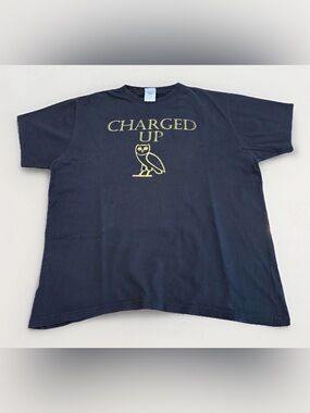 OVO Charged Up T-shirt 2015 Drake Tee Size 2XL October's Very Own Early Era Tee